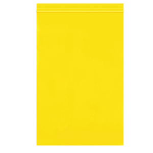 Bag Poly 6x9 2Mil Ziplock Yellow 1000/CS
