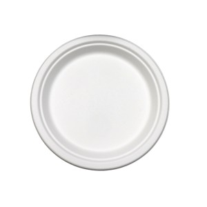 Plate 9" White Molded Fiber  125/BG 4/CS