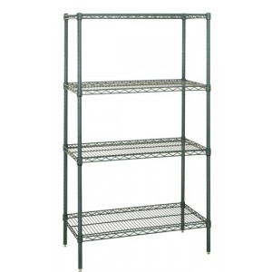 Quantum wire shelving 4-shelf starter units - proform 21" x 36" x 63"