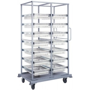 Partition store double bay carts - complete packages 