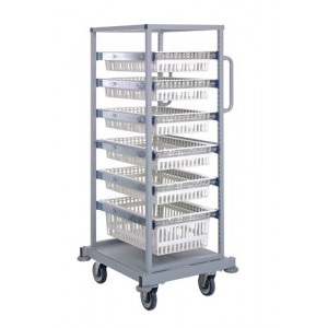 Partition store single bay carts - complete packages 