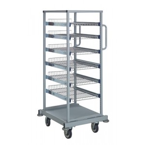 Partition store single bay carts - complete packages 