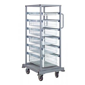 Partition store single bay carts - complete packages 