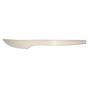 Knife 7" Plant Based Material White 20/50/CS