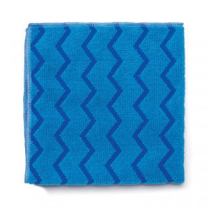 HYGEN Microfiber Cleaning Cloths, 12x12, Blue