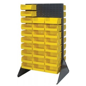 Double-Sided Louvered Racks 36" x 25" x 66"