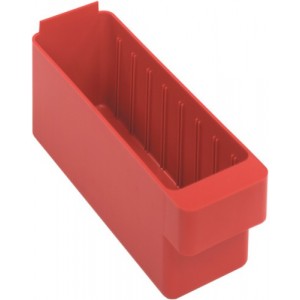 Super Tuff Euro Drawers 11-5/8" x 3-3/4" x 4-5/8" Red