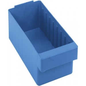 Super Tuff Euro Drawers 11-5/8" x 5-9/16" x 4-5/8" Blue