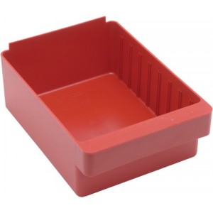 Super Tuff Euro Drawers 11-5/8" x 8-3/8" x 4-5/8" Red