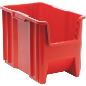 Giant Stack Container 17-1/2"" x 10-7/8"" x 12-1/2"" Red