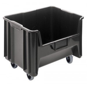 Mobile Giant Stack Container 15-1/4"" x 19-7/8"" x 12-7/16"" Black