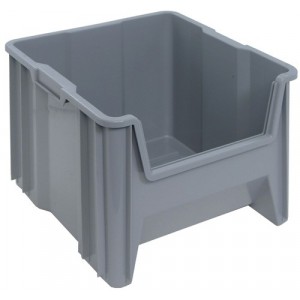 Giant Stack Container 17-1/2" x 16-1/2" x 12-1/2" Gray