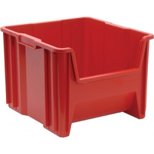 Giant Stack Container 17-1/2" x 16-1/2" x 12-1/2" Red