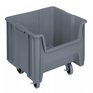 Mobile Giant Stack Container 17-1/2" x 16-1/2" x 12-1/2" Gray