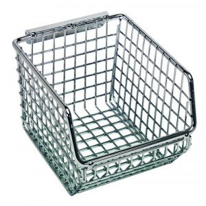 Quantum mesh stack and hang bins 5-1/4" x 4-1/4" x 3"