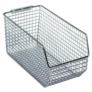 Quantum mesh stack and hang bins 10-3/4" x 5-1/2" x 5"
