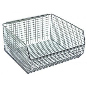 Quantum mesh stack and hang bins 10-3/4" x 11" x 5"