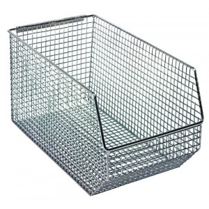 Quantum mesh stack and hang bins 14-1/2" x 8" x 7"