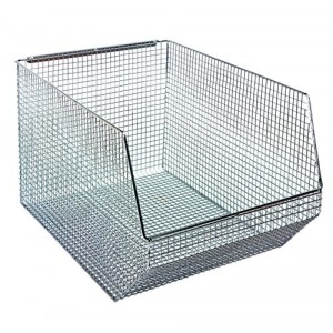Quantum mesh stack and hang bins 18-1/2"" x 11"" x 10-1/4""