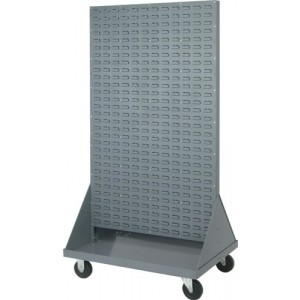 Mobile Louvered Rack 36" x 25" x 72"