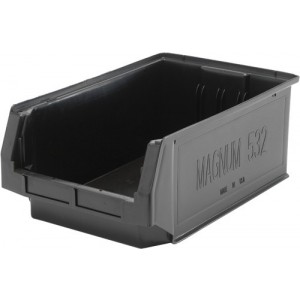 Magnum Bin 19-3/4" x 12-3/8" x 7-7/8" Black