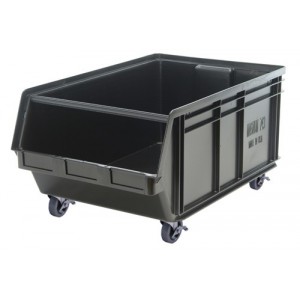 Mobile Magnum Bin 29" x 18-3/8" x 14-7/8" Black