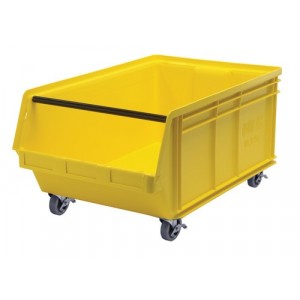 Mobile Magnum Bin 29" x 18-3/8" x 14-7/8" Yellow