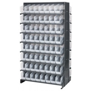 Clear-view store-more pick rack systems 