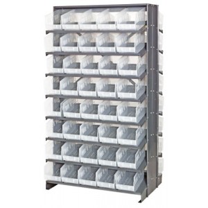 Clear-view store-more pick rack systems 