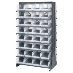 Clear-view store-more pick rack systems 