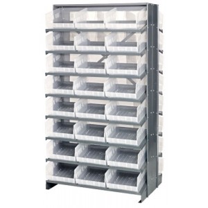 Clear-view store-more pick rack systems 36" x 36" x 63-1/2"