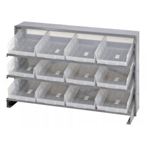 Clear-view pick rack systems 12" x 36" x 21"