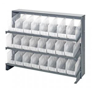 Clear-view store-more pick rack systems 