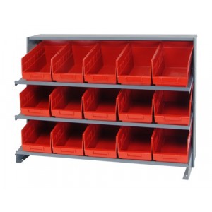 Store-more pick rack systems 12" x 36" x 26-1/2" Red