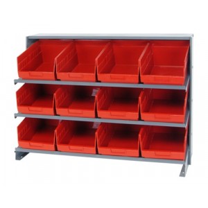 Store-more pick rack systems 12" x 36" x 26-1/2" Red