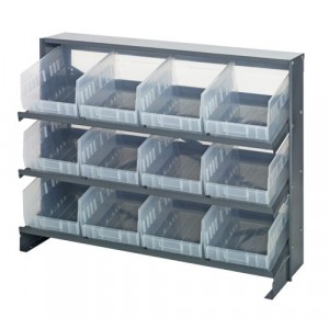 Clear-view store-more pick rack systems 