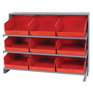 Store-more pick rack systems 12" x 36" x 26-1/2" Red