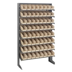 Pick rack systems 12" x 36" x 60" Ivory