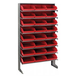 Pick rack systems 12" x 36" x 60" Red