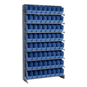 Store-more pick rack systems 12" x 36" x 63-1/2" Blue