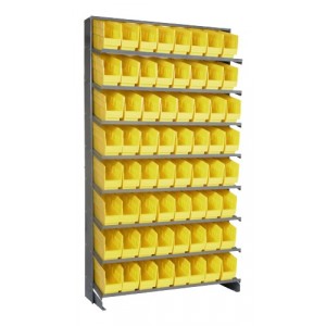 Store-more pick rack systems 12" x 36" x 63-1/2" Yellow