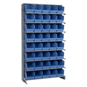 Store-more pick rack systems 12" x 36" x 63-1/2" Blue