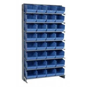 Store-more pick rack systems 12" x 36" x 63-1/2" Blue