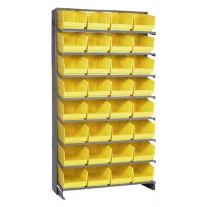 Store-more pick rack systems 12" x 36" x 63-1/2" Yellow