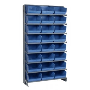 Store-more pick rack systems 12" x 36" x 63-1/2" Blue