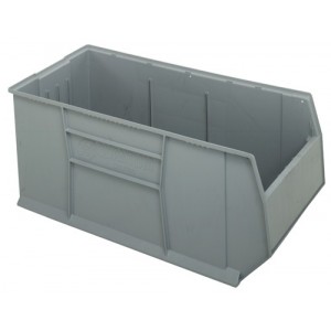 Quantum rackbin 42" containers 41-7/8" x 19-7/8" x 17-1/2" Gray