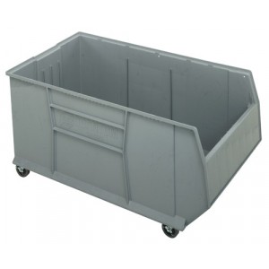 Quantum rackbin 42" containers 41-7/8" x 23-7/8" x 17-1/2" Gray