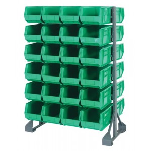 Single & double sided rail units -- complete packages 36" x 20" x 53" Green