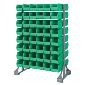 Single & double sided rail units -- complete packages 36" x 20" x 53" Green