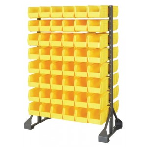 Single & double sided rail units -- complete packages 36" x 20" x 53" Yellow